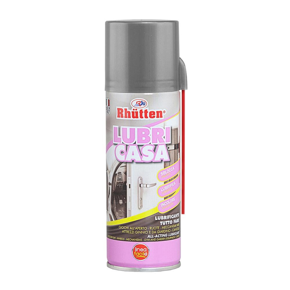Rhütten Sblocca E Lubrifica Facile Spray 200 Ml – Multiuso: Sblocca Bulloni, Lubrifica, Pulisce, Protegge Dalla Ruggine