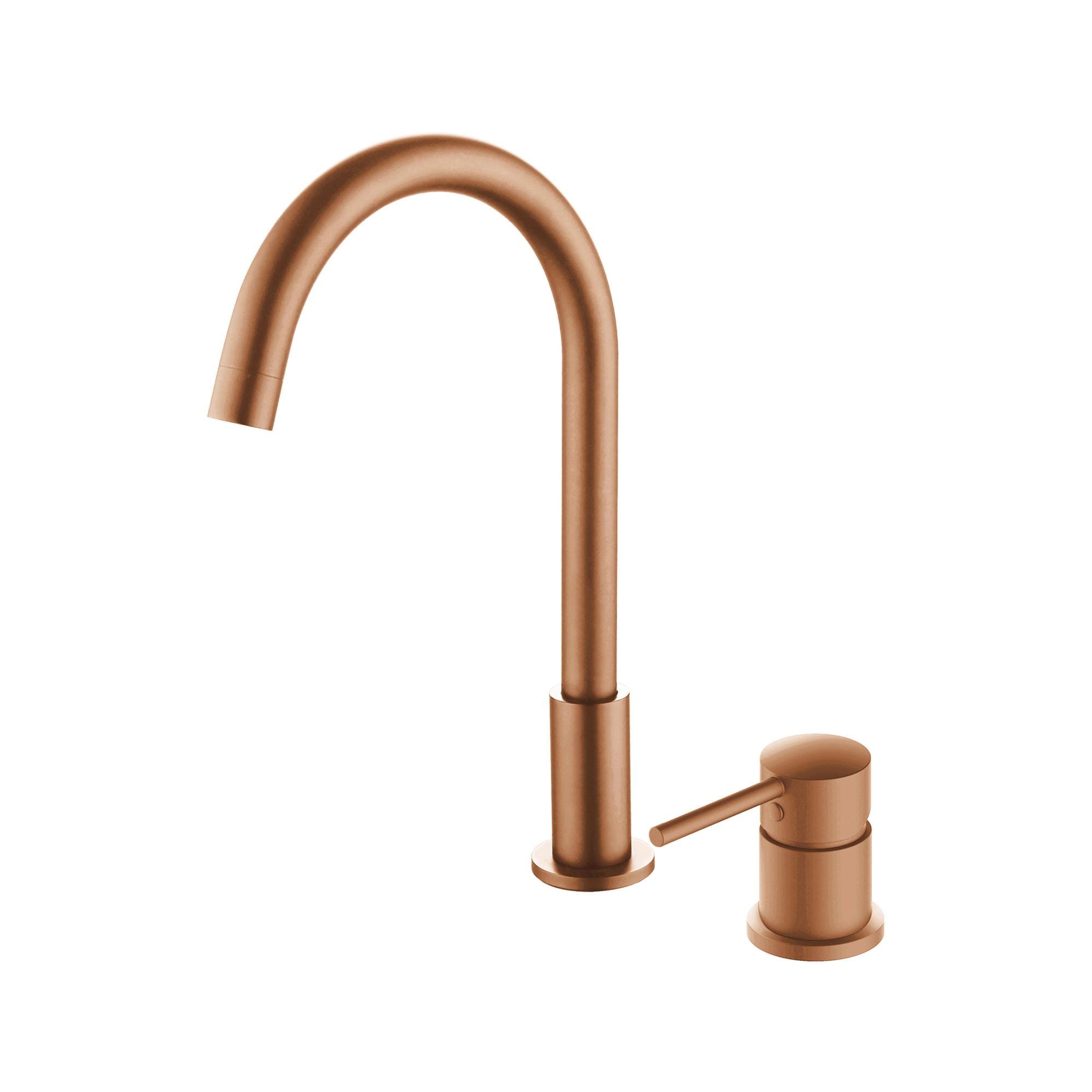 Rubinetto Da Bagno A Cascata In Oro Spazzolato - Per Lavabo A 3 Fori Con Scarico Pop H 914430 Rubinetto Da Bagno A Cascata In Oro Spazzolato - Per Lavabo A 3 Fori Con Scarico Pop H 914430