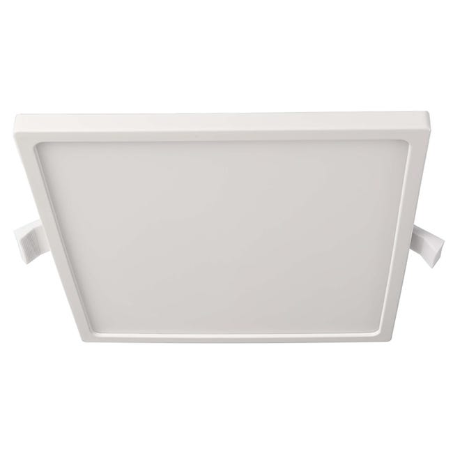 Faretti LED PEGASO Quadrati - 12W, 770 Lumen, Luce Fredda 6000K - Con Alette A Molla - Foto 2