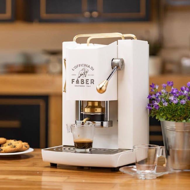 Faber Coffee PROINOXBAS Macchina Caffè a Cialde Pompa a 15 Bar in