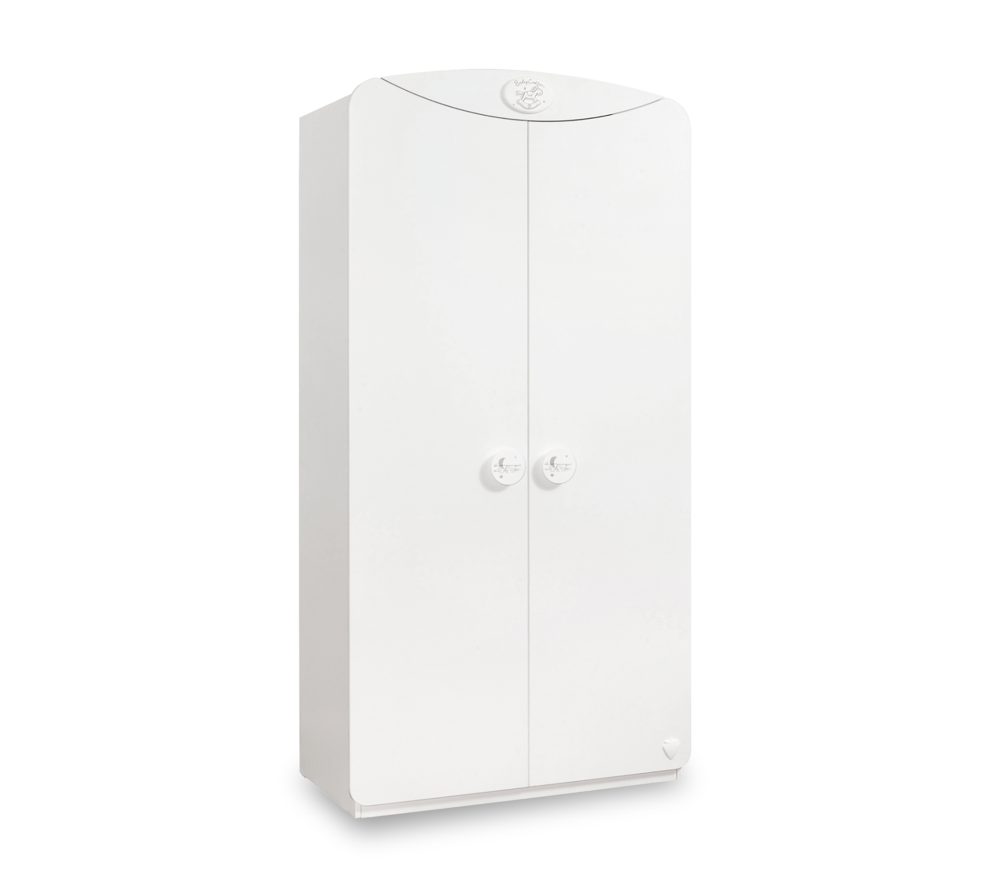 Armoire Baby Cotton SL 2 portes Leroy Merlin