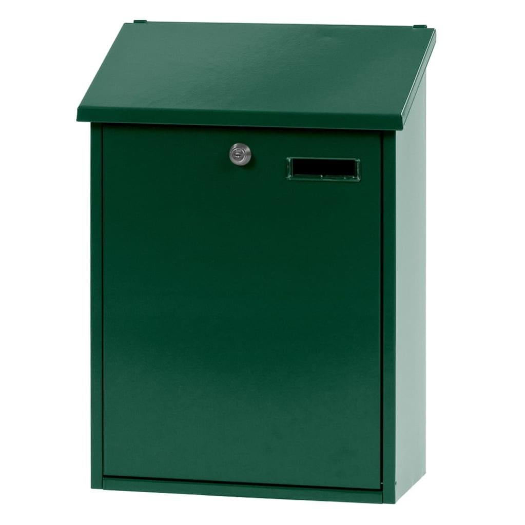 Alubox Cassetta Postale FT/V Verde – Lamiera Zincata Con Serratura E 2 Chiavi, Dimensioni 220x110x325 Mm