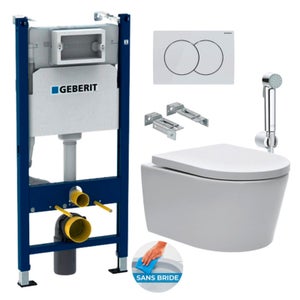 Bolure Bidet - Douchette - Bidet WC - Pulvérisateur de bidet - Toilettes -  Y compris