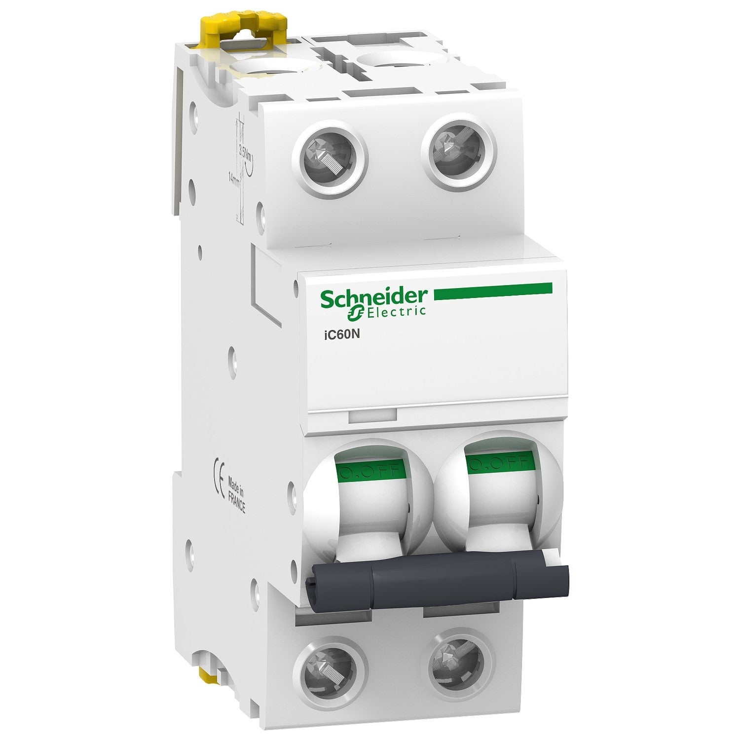 Disjoncteur différentiel 1P+N 32A 30mA courbe C type FsiP, SCHNEIDER  ELECTRIC