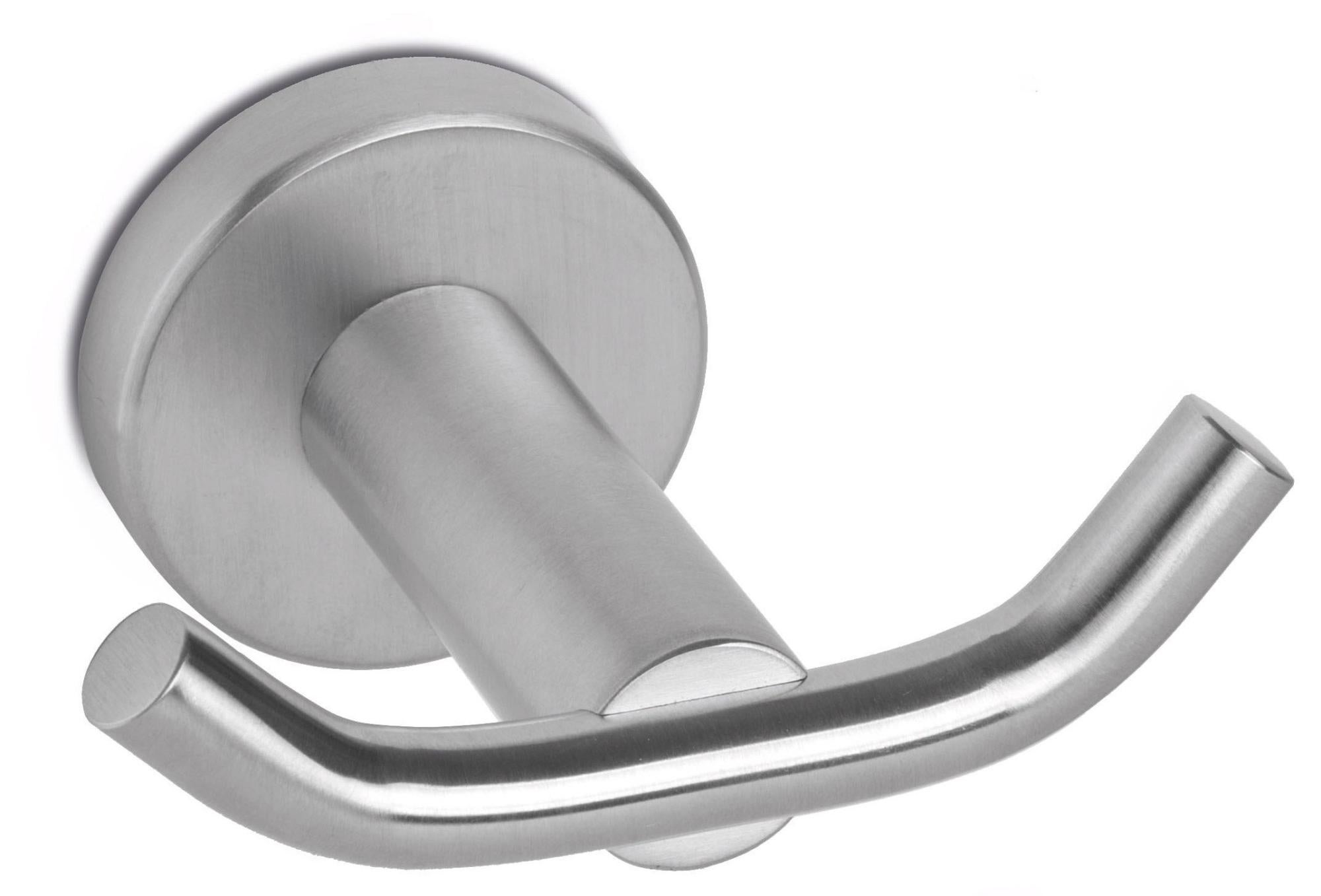 Gancio Appendiabiti Da Avvitare METAFORM Blizz In Inox In Inox Argento Lucido 3 Ganci L 17.5 X H 4 5 Cm 83795266