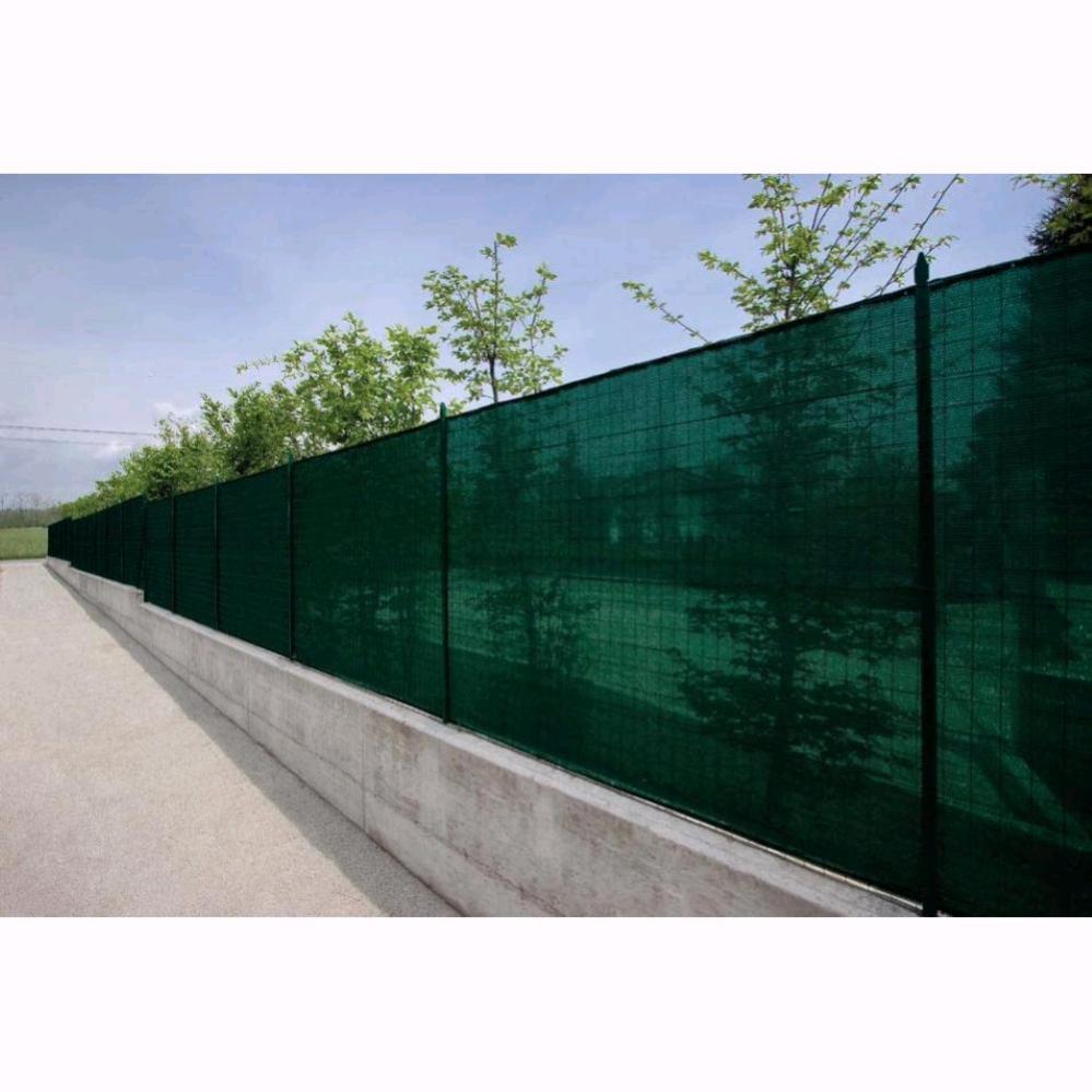 SIP Rete Ombreggiante 90% 1,5x5 Mt - Telo Frangisole Verde Con Asole Per Fissaggio