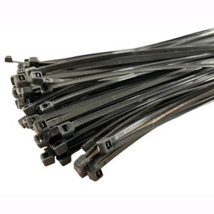 FranksFasteners Fascette Fermacavo In Nylon Nero - Confezione Da 100 - Misure Assortite