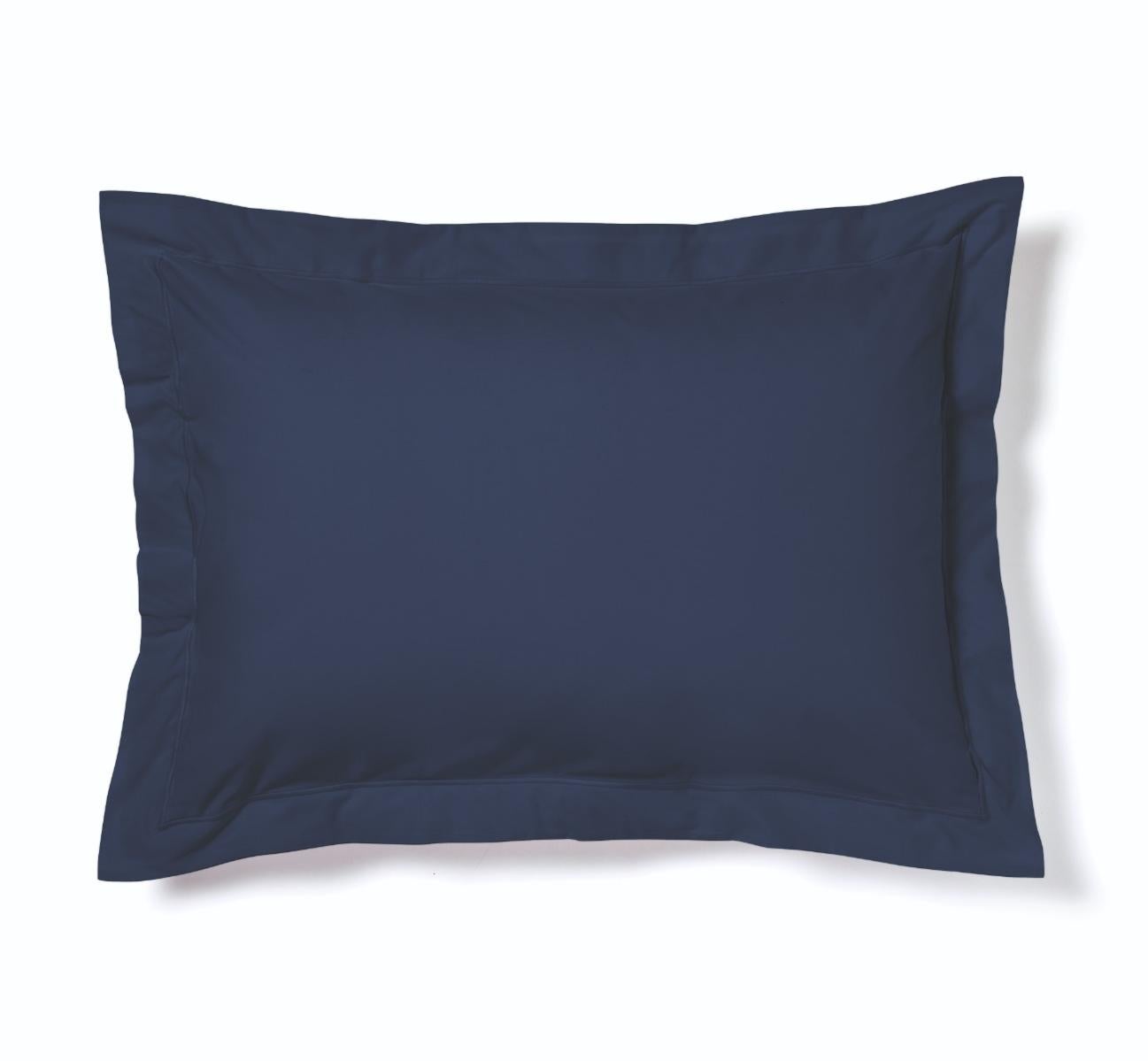 Deux taies d'oreiller percale de coton 200 fils à rayures larges 50x75 cm - Home | MANGO France métropolitaine