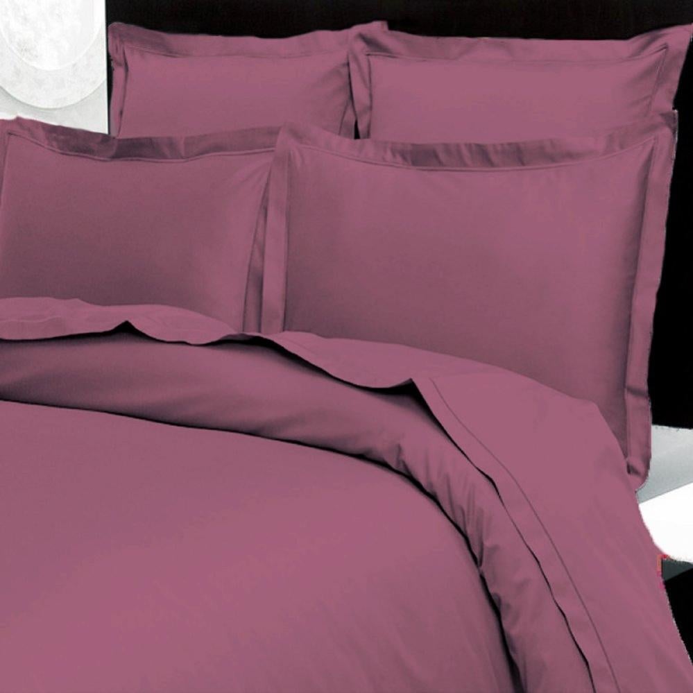 HOME LINGE PASSION Drap Plat 180x290 Cm 100% Cotone 57 Fili - Rosa Cipria 1 Persona