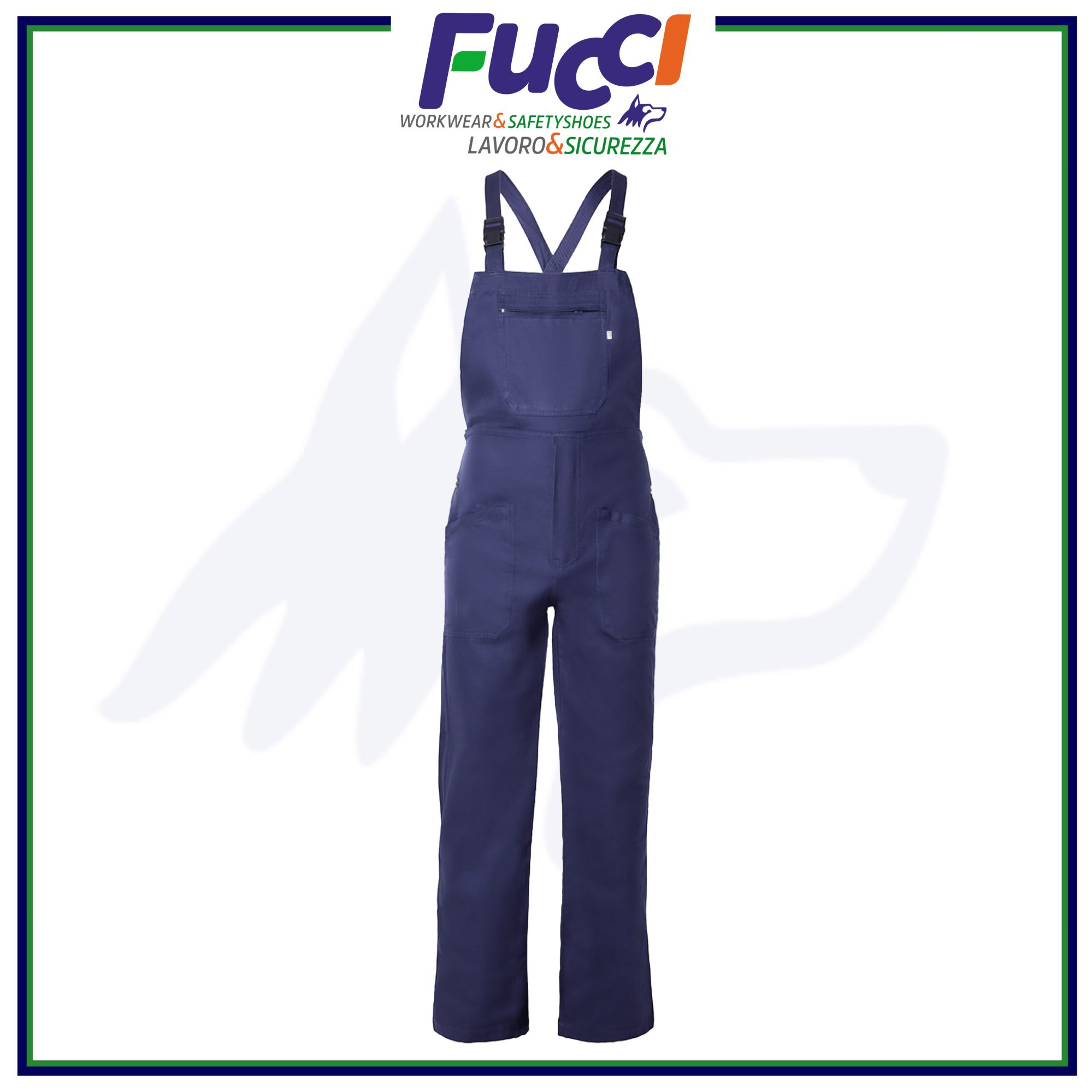 Tuta blu da sales lavoro