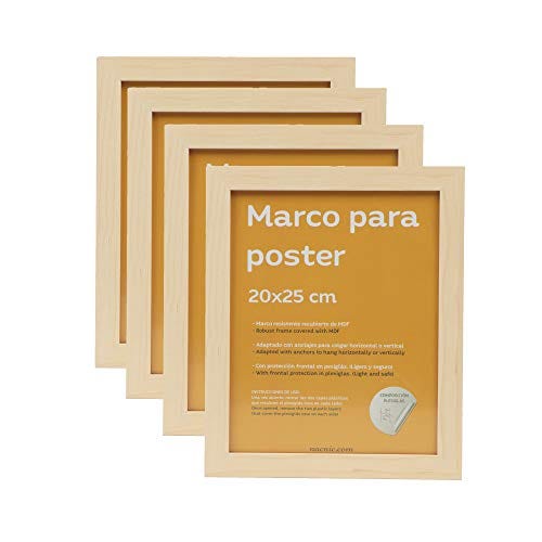 Marco mural clic-clac 70x50 cm oro personalizable, Marcos de pared, Accesorios para el punto de venta