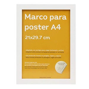 Marco Blanco Para Fotos Posters Láminas Diplomas Tamaño18x24