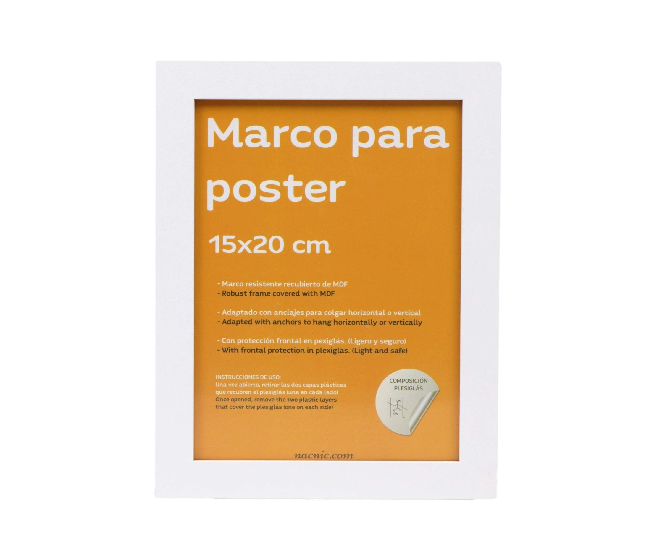 Comprar Marco 50X70 Cm MDF Blanco para Láminas