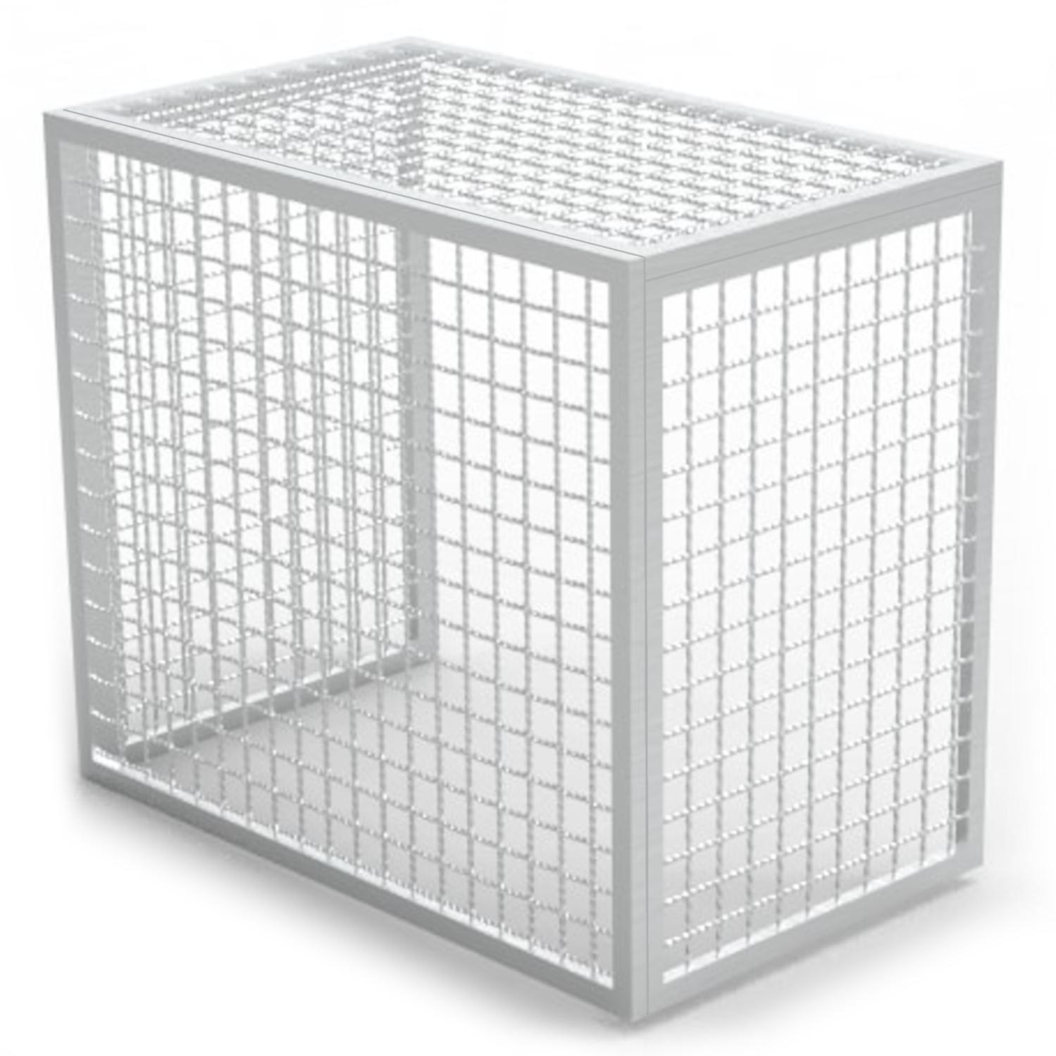 Cage climatiseur, Coffre clim L 96 x H 85 x P 56 cm Cache climatisation — free download