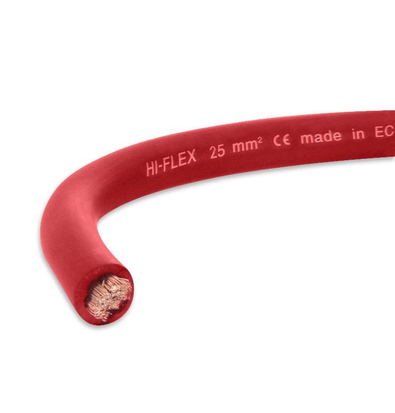 câble électrique batterie souple 35mm2 rouge et noir 2X12 mètres
