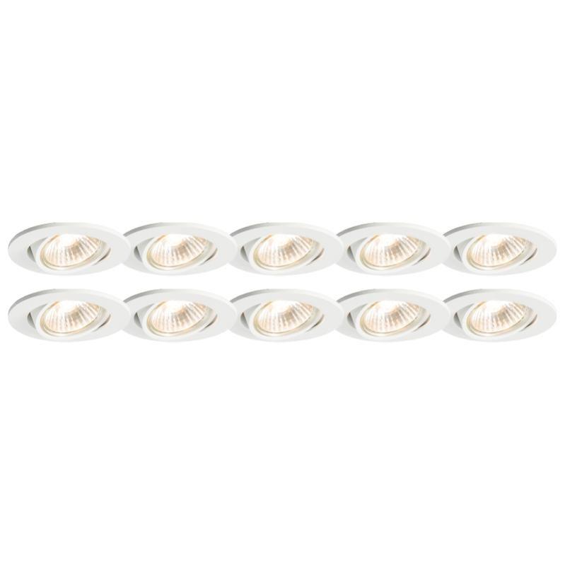 4 Faretti LED Marvix 12V 24V Bianco Dimmerabili IP44 – Incasso A Superficie