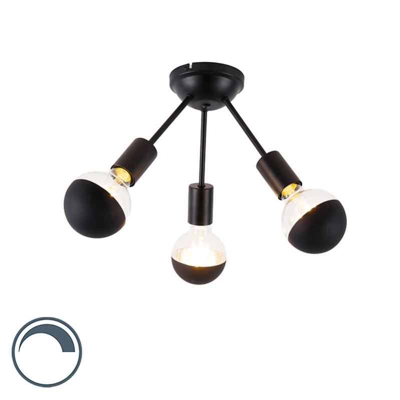 2 Lampade Nautiche In Nylon Bianco/Nero Con Viti In Acciaio Inox A4 – Varie Misure - 2