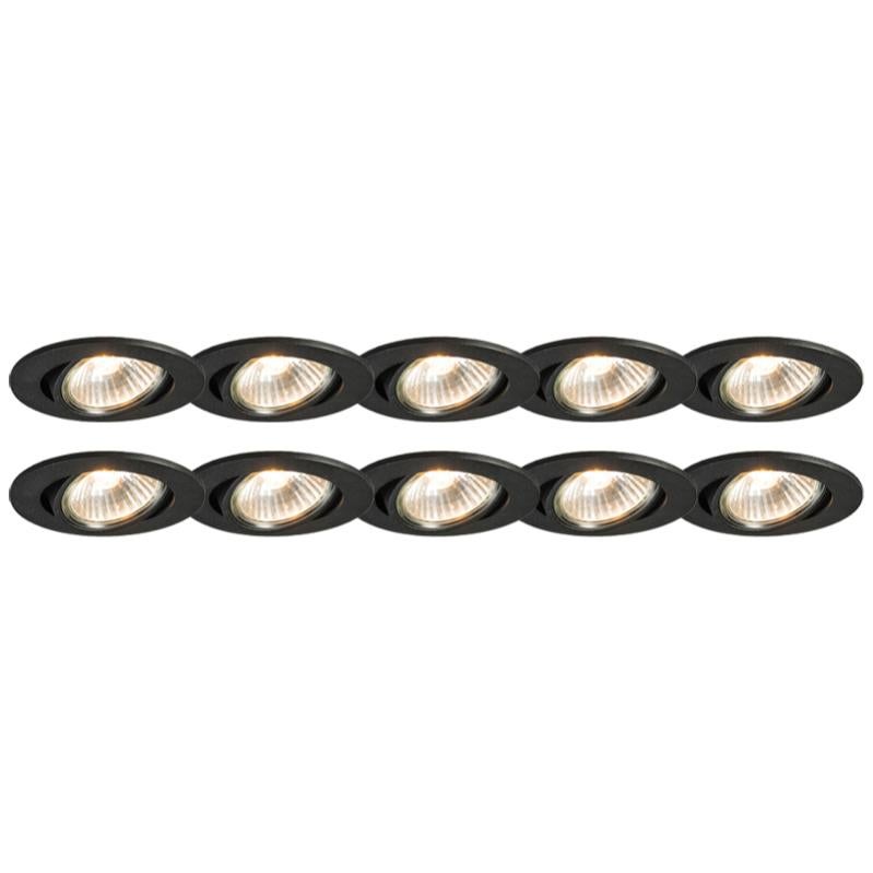 Kanlux Set 10 Faretti LED GU10 – Luce Fredda Da 1.2W, 90 Lumen