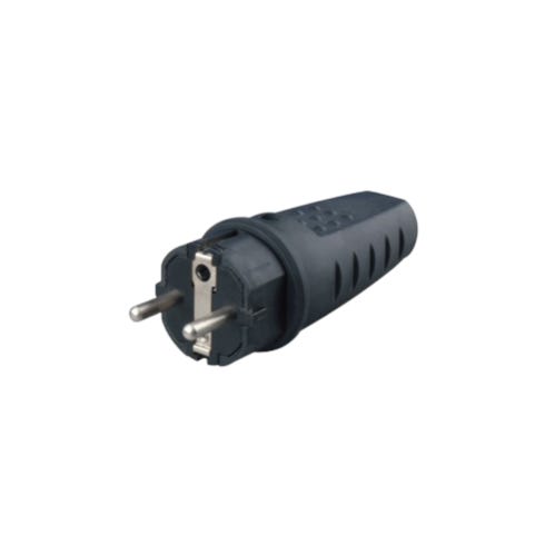Spina Elettrica Schuko Gomma Nera 16 Ampere Ecova Leroy Merlin spina-elettrica-schuko-gomma-nera-16-ampere-ecova-leroy-merlin