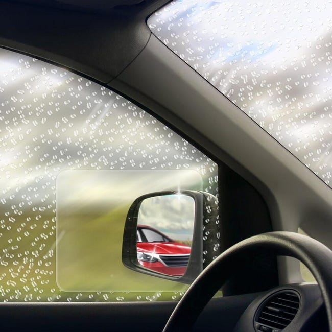 Chiffon Anti-buée Microfibre Pour Pare-brise Voiture Et Visière Casque - 30x30 Cm, élimine La Condensation Instantanément