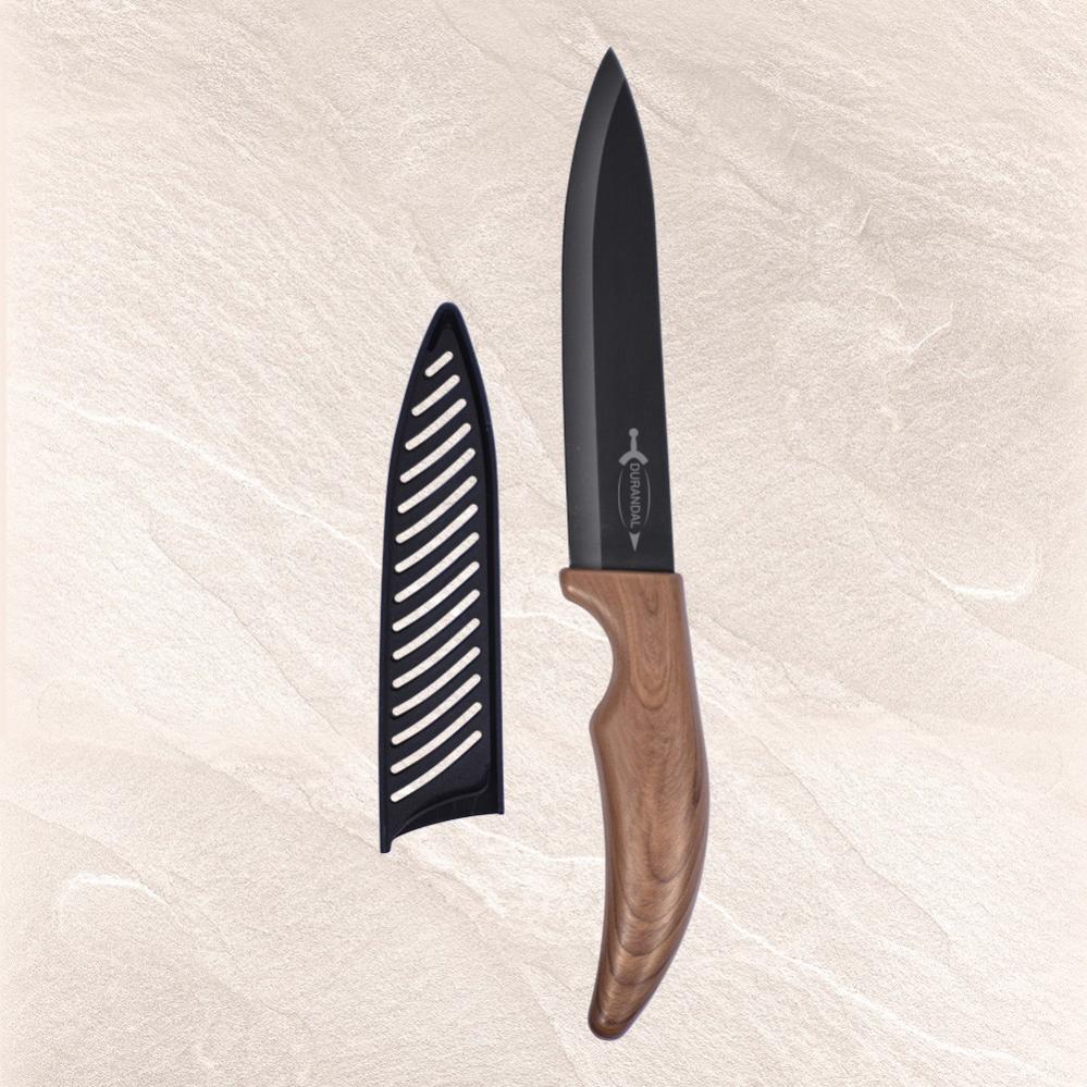 Couteaux Légende à lame céramique noire Durandal Couteau à