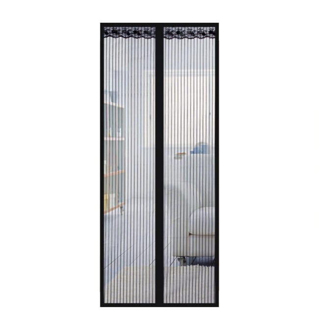 TENDA ZANZARIERA MAGNETICA CON CALAMITA NERO 140X240cm OMAGGIO REPELLENTE ANTIZANZARE | Leroy Merlin - Foto 14