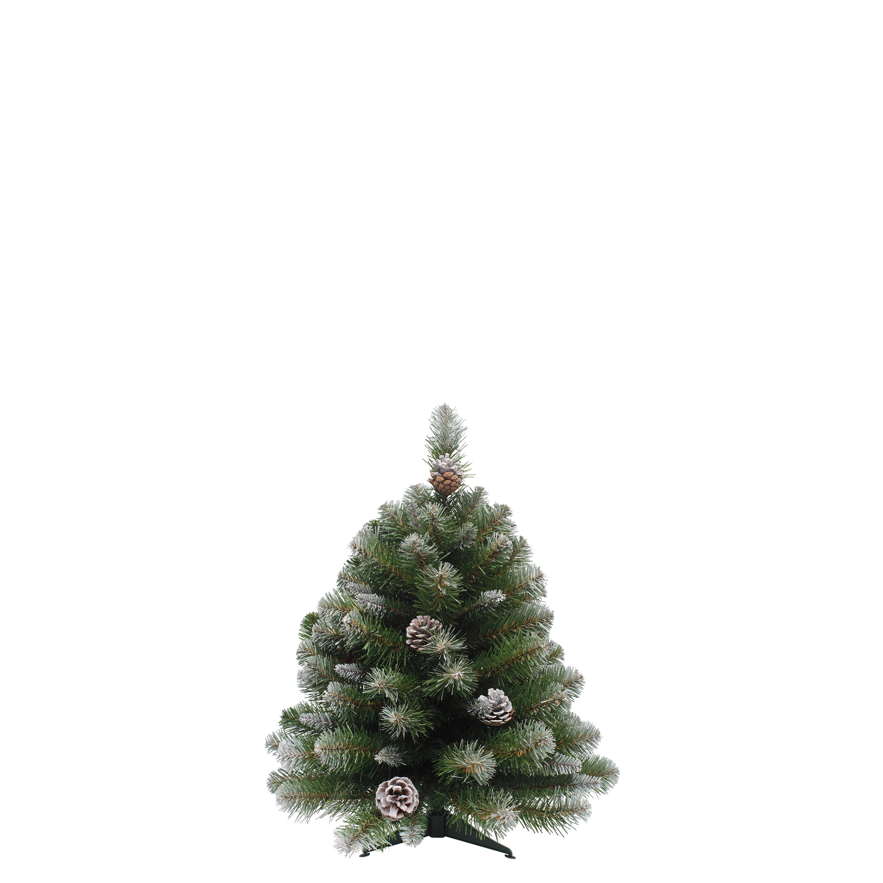 Sapin de Noël artificiel vert givre TRIUMPH TREE Empress, H60 cm