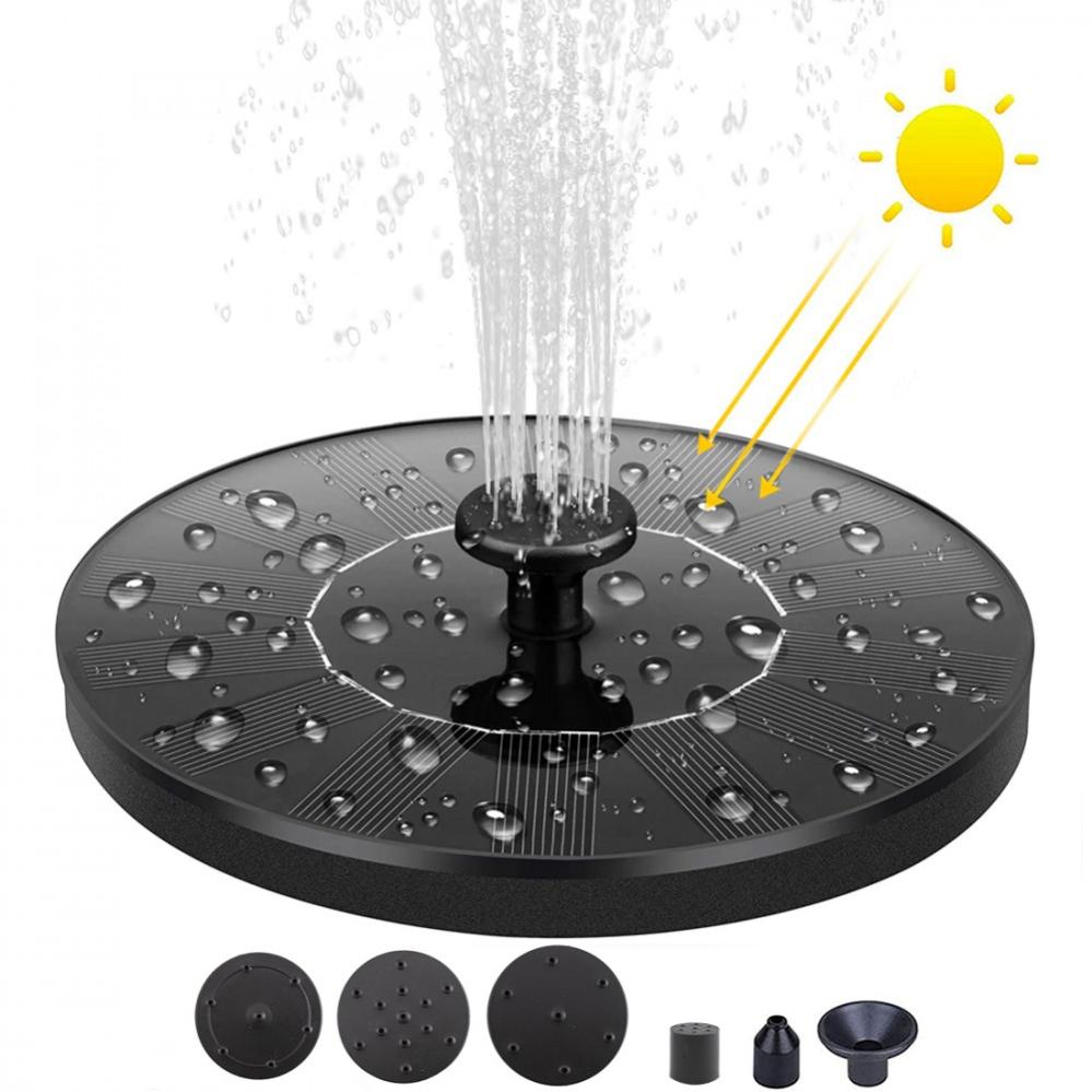 FONTANA POMPA ACQUA Ad Energia Solare Da Esterno Giardino Stagno Laghetto 2,5W EUR 21,90 - Foto 10