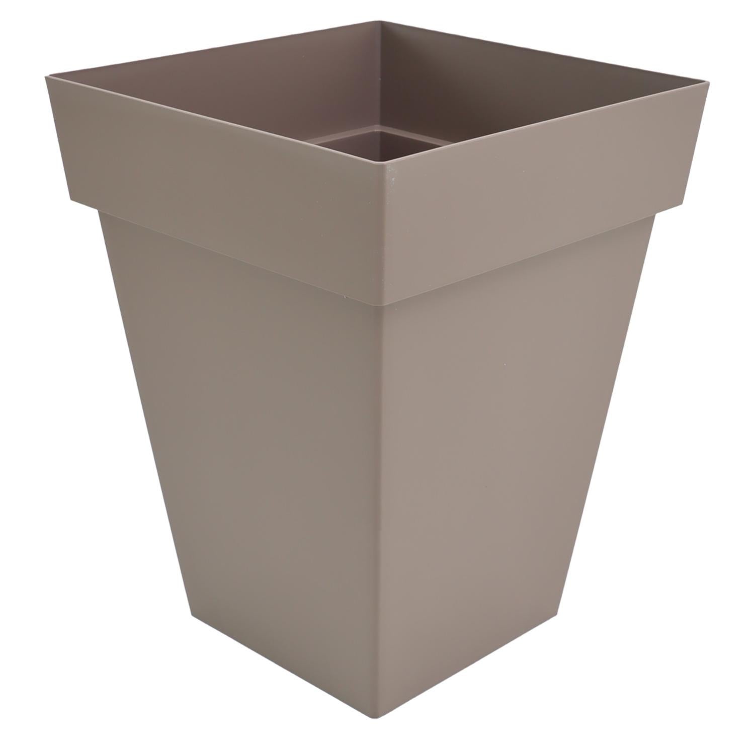 Insalatiera GIO'STYLE Essential Shelly - Diametro 28 Cm, Colore Tortora, Made In Italy