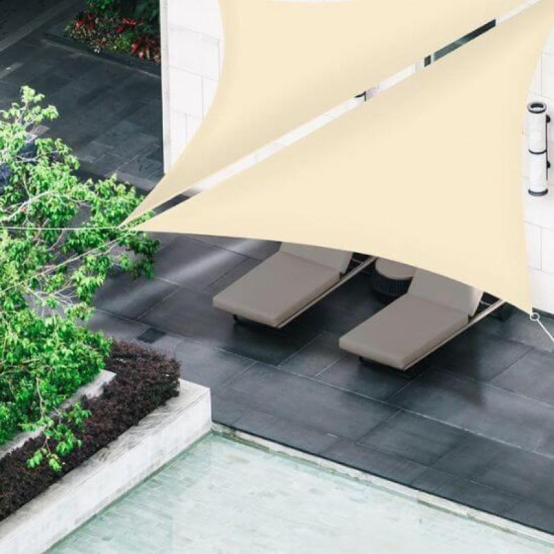Vela Ombreggiante Rettangolare Impermeabile ENEN - 2x2,4m - Tenda Da Sole Per Esterni Con Stampa 3D Mandala, Per Giardino E Terrazzo