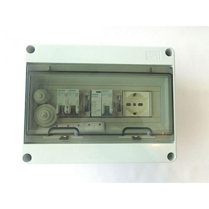 Quadro elettrico preassemblato per piscine interrate fino a 2 CV