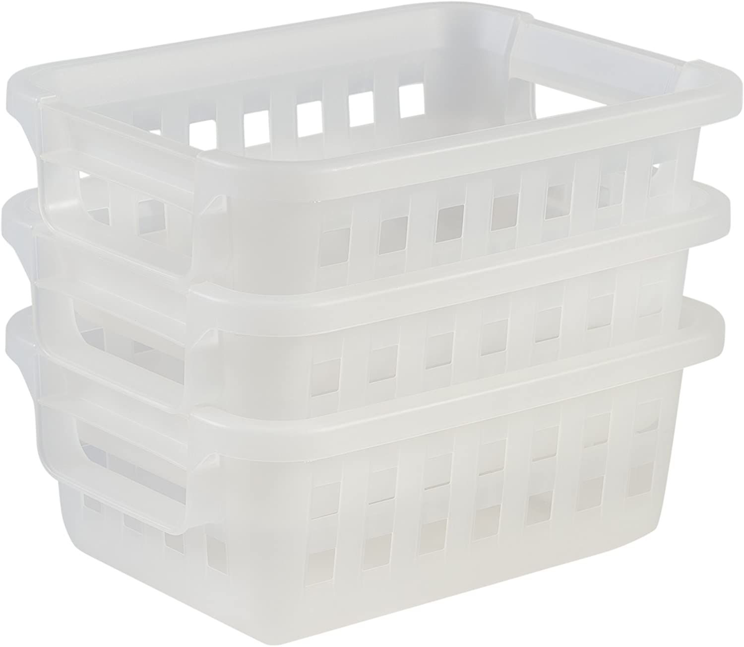 Lot De 3 Paniers à Linge 2friends – 38 Litres, Gris, Poignées Ergonomiques, Fabriqué En UE