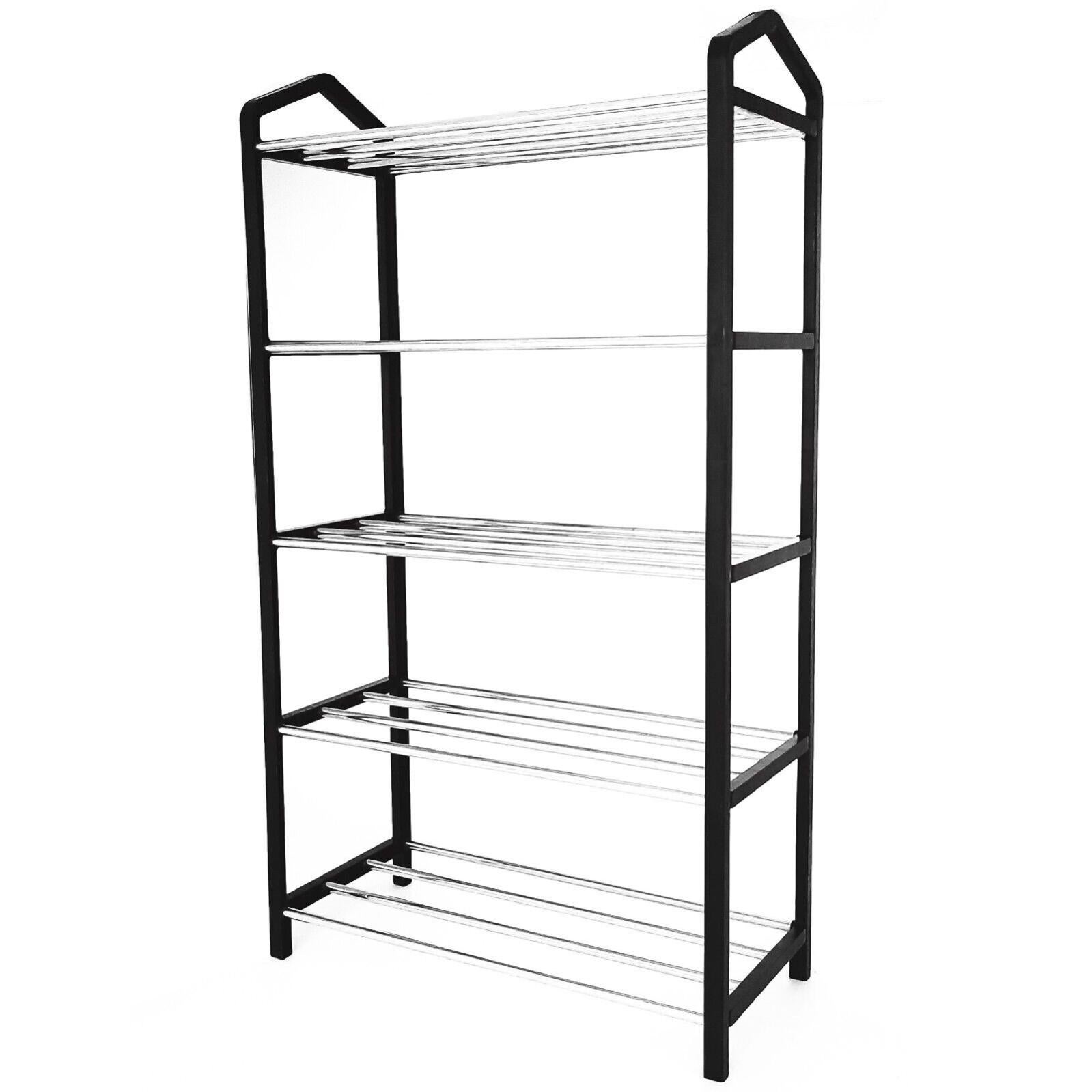 SINGAYE Scaffale A 5 Ripiani In Filo Metallico - Pratico Portaoggetti Multiuso Per Dispensa, Garage E Cucina - 3