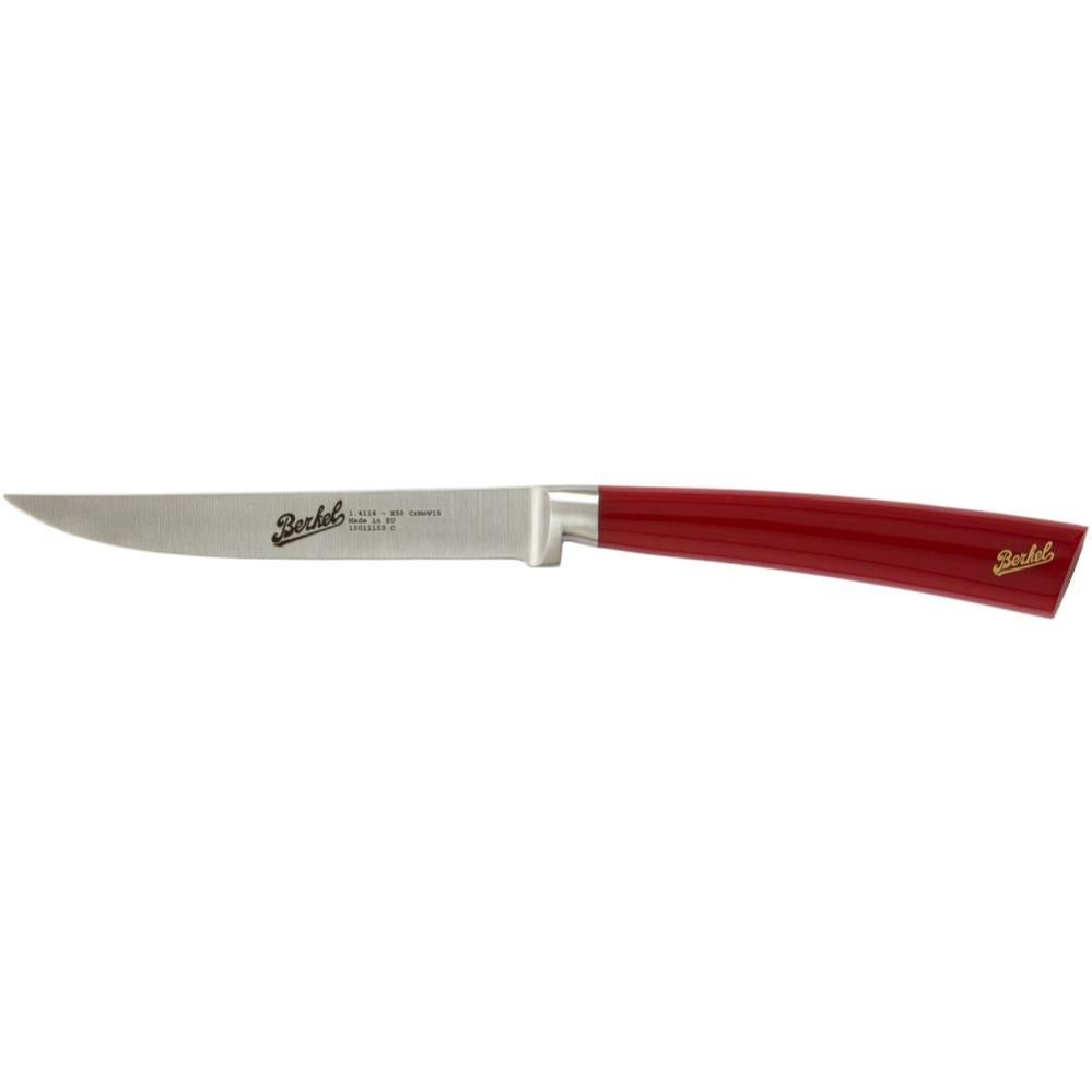 Berkel Elegance Coltello da Cucina Rosso Set da Bistecca 6