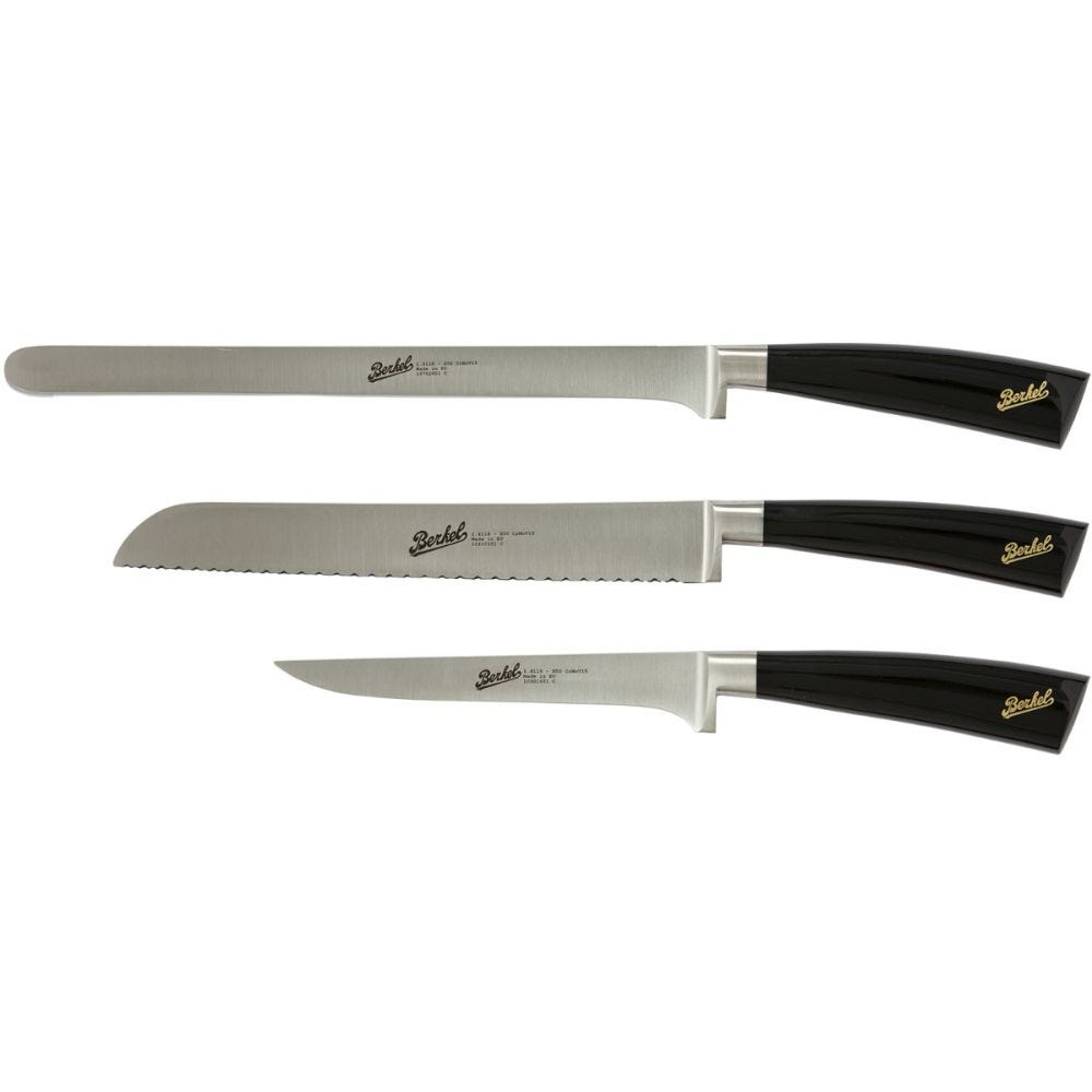 Elegance Set de 5 couteaux chef Noir