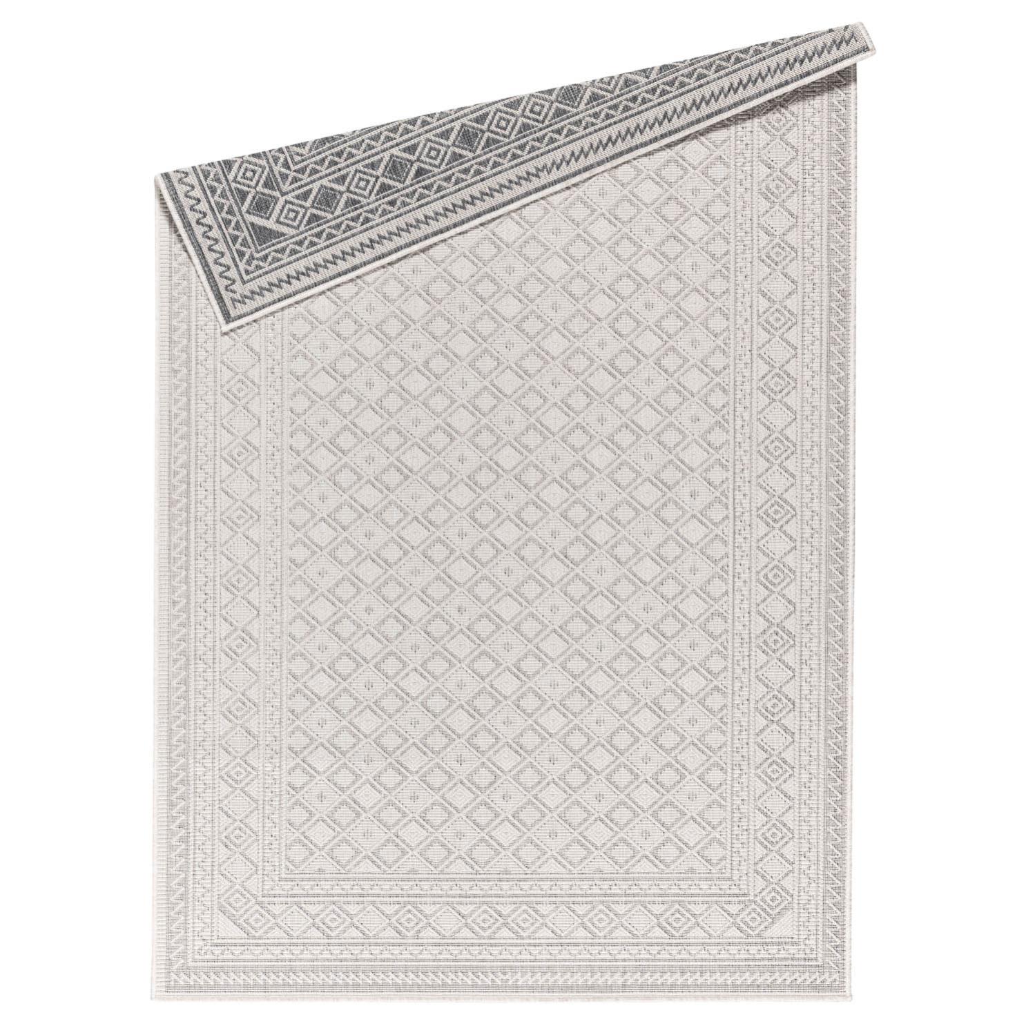 Tapis Extérieur, Kilim Reversible 200x290 AN REVERSIBLE Terracota Et Creme 92641522