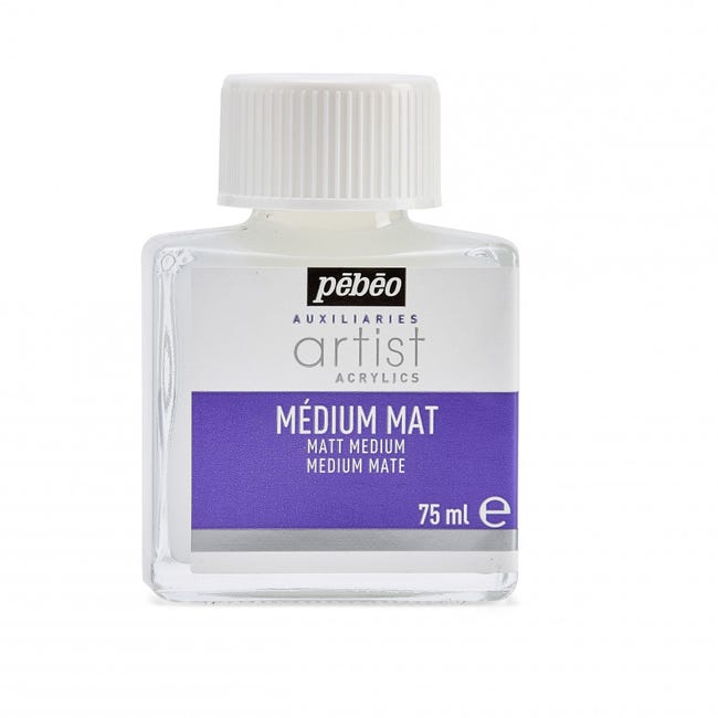Pebeo Médium acrylique mat pour peinture - 75 ml pas cher 