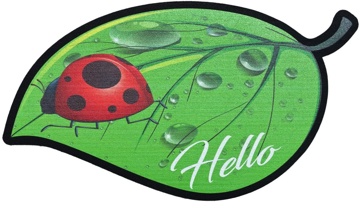 Zerbino In Gomma Riciclata 25x60 Cm - Tappetino Antiscivolo Per Ingresso, Made In Italy - Foto 9