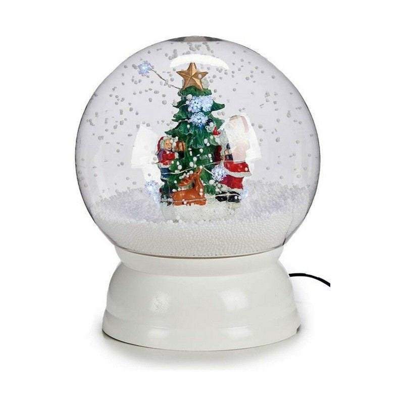 Bola de Nieve Árbol de Navidad 22 x 27 cm Plástico