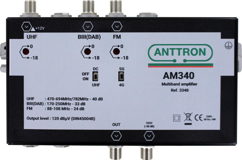 RF MODULATOR A/V-DVB-T QUAD ANTTRON TM400 - d.o.o