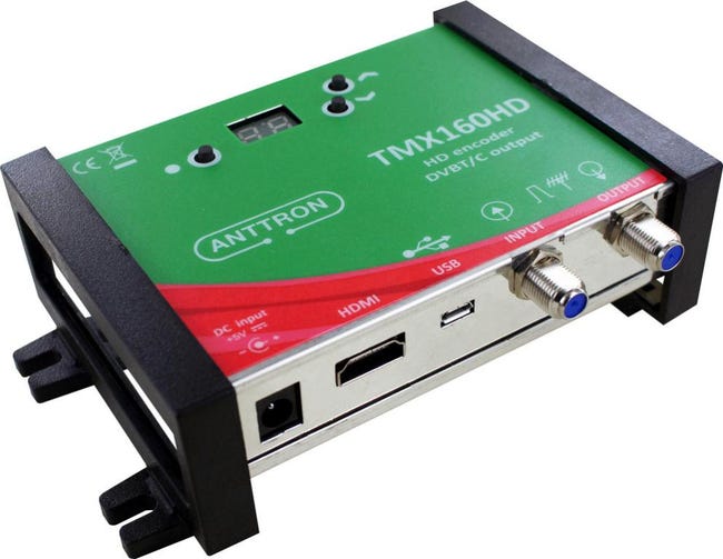 Modulateur Disque Modulateur vidéo COFDM HD 1 ENTREE HDMI Anttron TMX160HD | Leroy Merlin