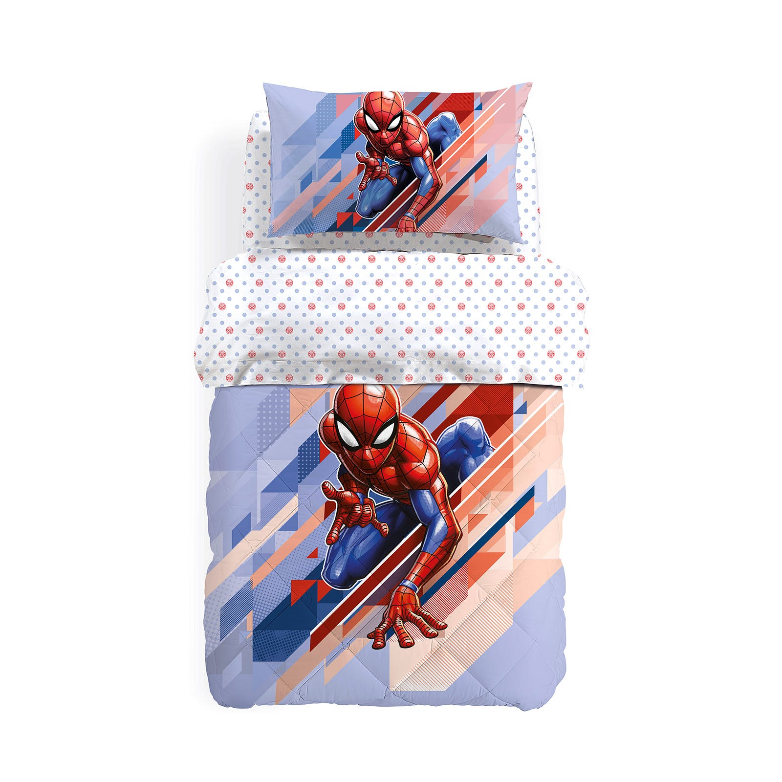 Trapunta Spiderman Microfibra Originale Marvel Letto Singolo 1 piazza -  Soho Milano