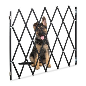 Barrière pour chien avec porte - 4 parties - OOGarden
