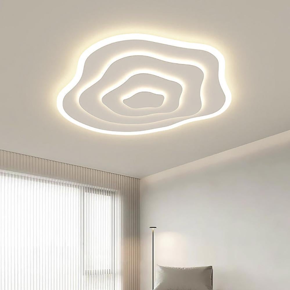 Lampadario Plafoniera Led Bagno Cucina Camera da letto Lampadario Plafoniera Fai una doccia Vita Ristorante Studio Balcone Corridoio Lampada da soffitto Bianco Ultra-sottile Rotondo Luce calda Luce