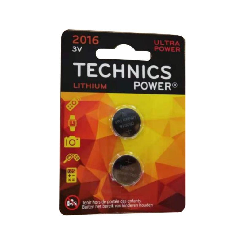 Piles lithium bouton cr2016 3v ultra power 02009 | Leroy Merlin