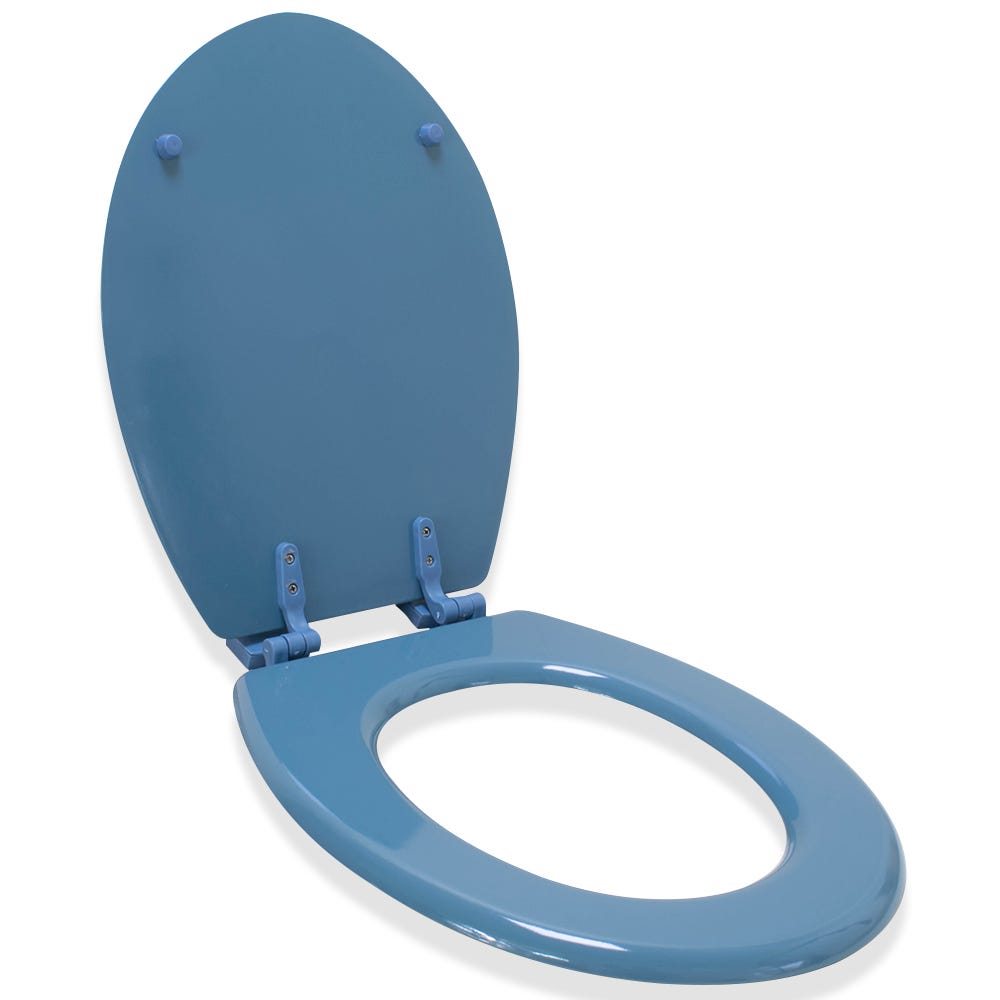 ABATTANT WC,blue 39cm--Coussin de siège de toilette quatre saisons,  autocollant universel, pâte étanche, joint en peluche, type'anne -  Cdiscount Bricolage