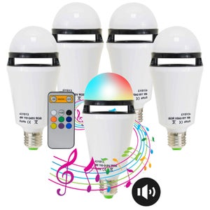 Ampoule musicale Bluetooth Haut Parleur AwoX mini Blanc