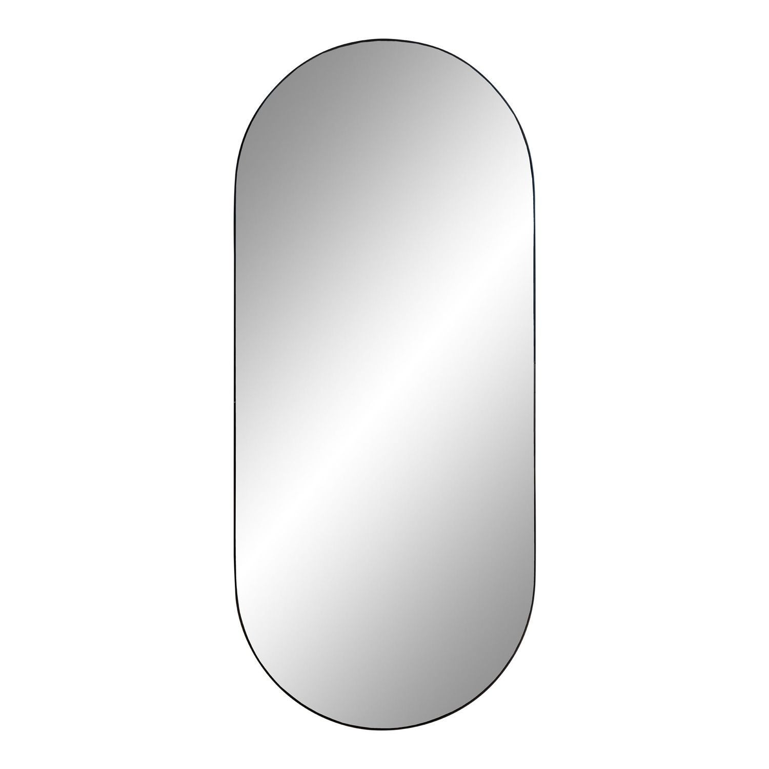Specchio a forma ovale irregolare Mimo 80x170, Schuller