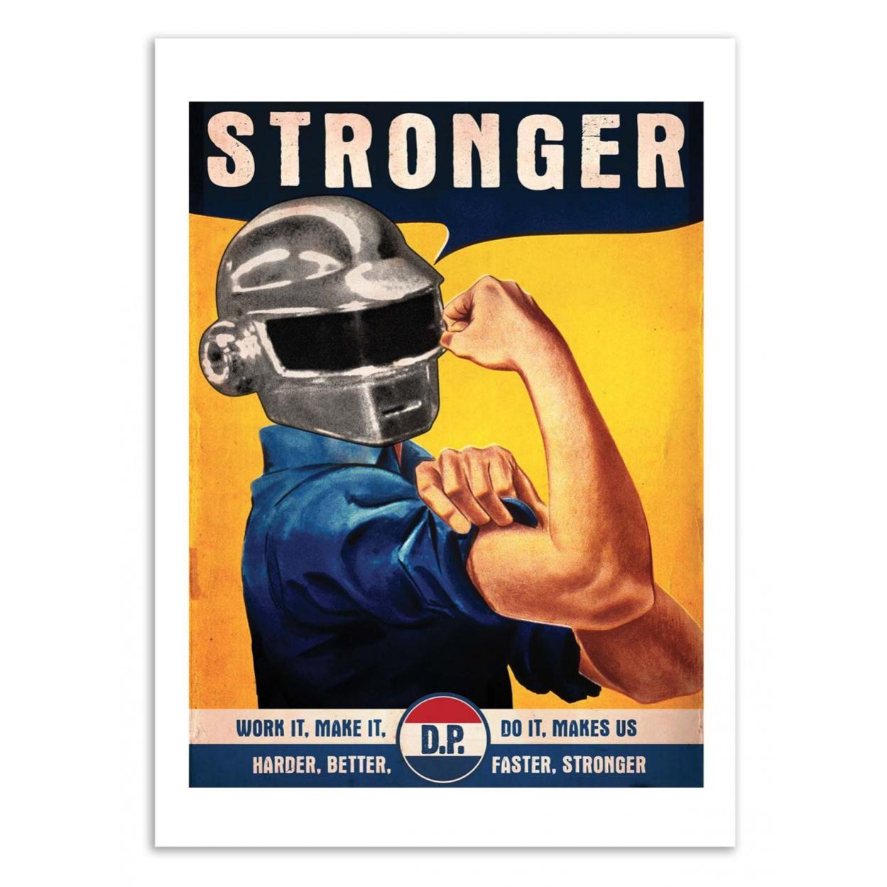 Art-Poster - Stronger - David Redon - 50 x 70 cm | Leroy Merlin