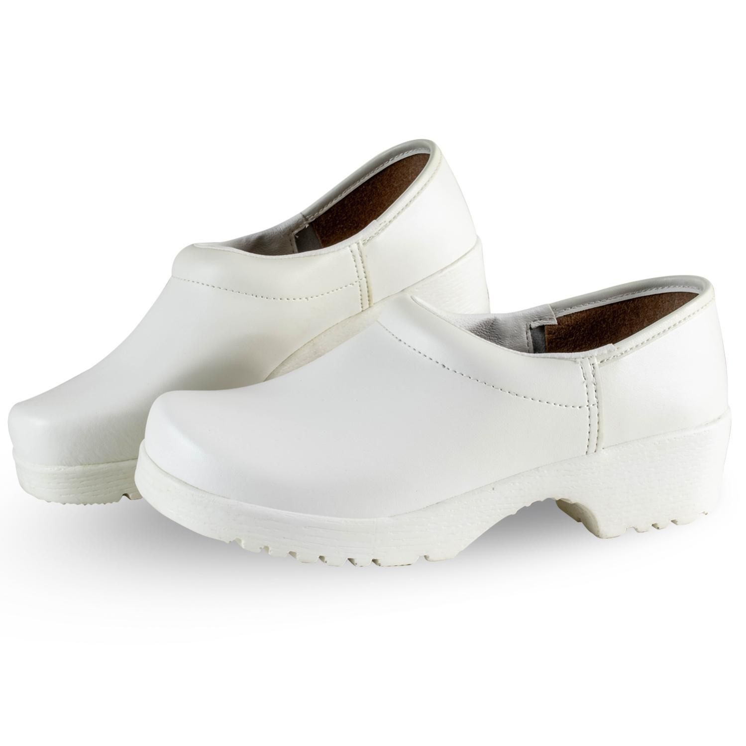 Sabot travail femme chaussures de securite blanche cuisine EN347